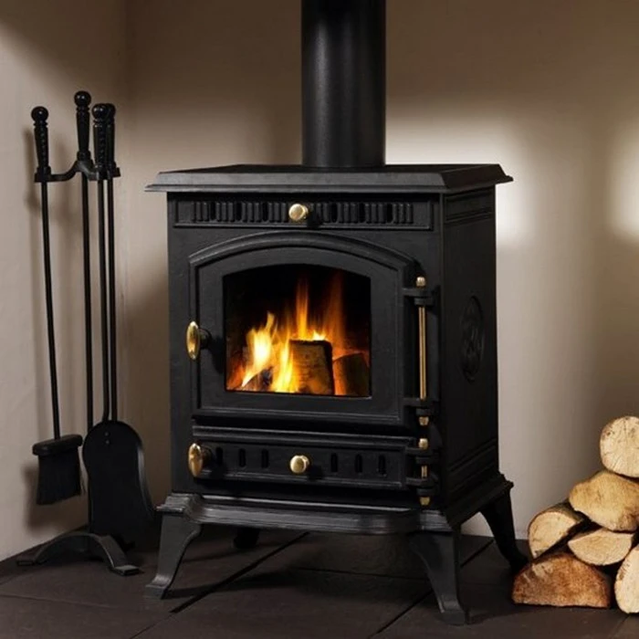 Anitque Cast Iron Retro Stove Wood Burning