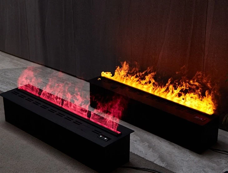 Flame Effect Atomizing Inserted Fireplace