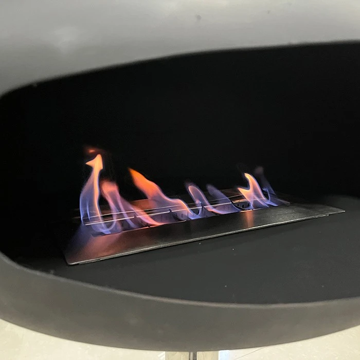 Indoor Steel Fireplace Bio Ethanol Fireplace