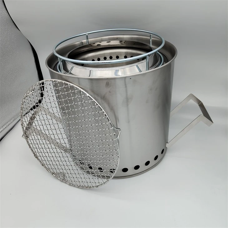 Outdoor Smokeless Cooking Fire Pit Solo Stove