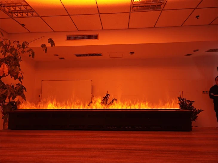 Steam Embedded Electronic Fireplace