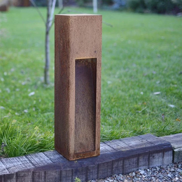 โคมไฟสนามโคมไฟสนาม Corten Steel